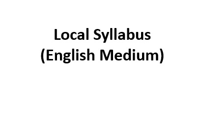 English - Grade 1 (Local Syllabus)